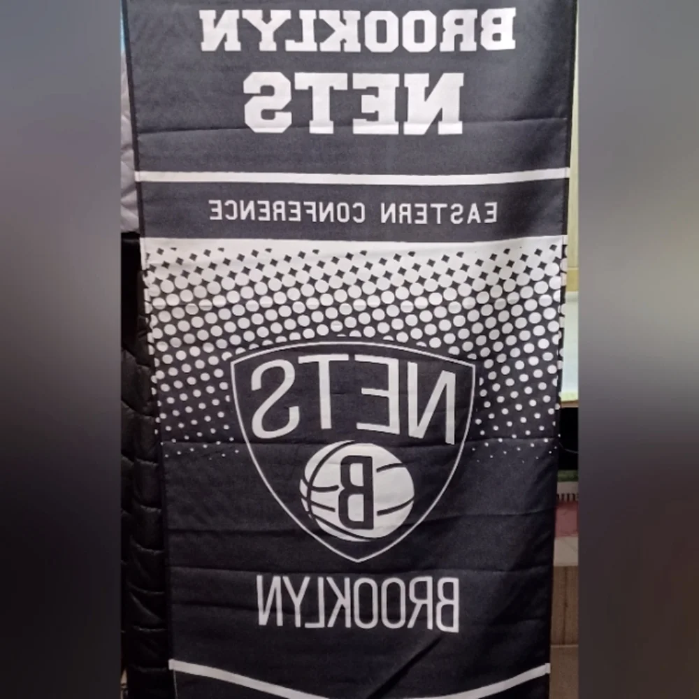 Brooklyn Nets NBA Eastern Conference Hanging Banner, 44